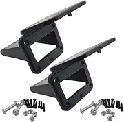 MOONDKIST 2Pcs Embedded Plug Installation Panel, Anderson Plug Panel Base with Dust Cover, Flush Mount Bracket Panel Kit, Plug Mounting Panel (Without Plug) (120A)