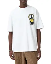 Allsaints Oversized Screwed Logo Graphic Tee