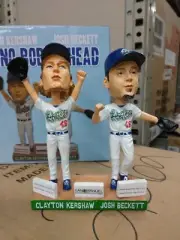 Kershaw And Beckett No No Quakes Bobblehead