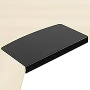 VIVO 17 inch Corner Desk Connector Platform for Mounting Under-Desk Keyboard Trays on L-Shaped Workstations, Black, DESK-AC07S