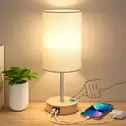 Bedside Lamp Touch Control Table Lamp with USB Charging Ports 3-Way Dimmable New