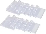 CAXUSD Clip-on PVC Price Tags 50pcs Retail Store Labels for Fridge Supermarket