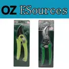 Garden Secateurs+Heavy Duty Secateurs Prunning Lockable Blade Pruner Value Pack