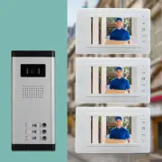 7" Apartment Wired Video Door Phone Intercom Entry System for Multi Unit GOOD