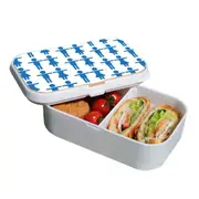 Lunch Box Food Container Snack Picnic Authentic Wood Strap Cutlery Couple