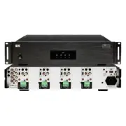 4 Zone Amplifier 8Ch x80W, Class D Front Panel On/Off Buttons, Whole Home Audio