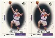 PAT GARRITY LOT OF (2) 1998/99 SP AUTHENTIC #107 RC ROOKIE PHOENIX SUNS #/3500