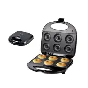 New Donuts Maker Mini Donut Maker Bake 6 Mini Doughnuts Eletric Machine