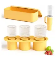 Ice Mold for Tumbler Cup - Ice Cube Mold for 40oz 30oz, 20oz Stanley Cup Silicon