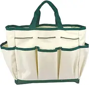 Garden Tool Bag,Oxford Cloth Garden Tool Organizer, Storage Tote with Pocket Handles Strap for Garden Plant Tool Set Store Content Bag