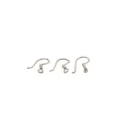 25 Pairs of Gold Finish And Silver Plated , E-Coated, Ear wires, Findings, Me