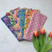 HandBlock Print Napkin 100%Cotton Dinner/Kitchen Table Cloth Indian Napkin 100pc