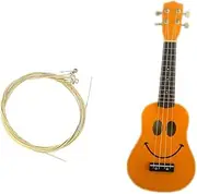 Vaguelly Acoustic Guitar Strings Steel Brass Wire Strings for Folk Classic Guitars Bright Tone