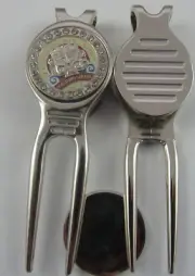 Golf Divot Tool & Ballmarker 2010 PGA Championship Whistling Straits Bronze