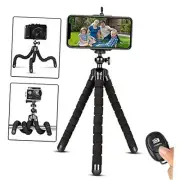 Phone Tripod,Portable and Flexible Adjustable Cell Phone Stand Holder with