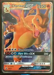 Pokemon CHARIZARD GX Ultra Rare Black Star Promo Shiny Card TCG SM211 Mint
