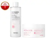 Tonymoly Tony Moly Wonder Ceramide Mocchi Toner 500ml & Cream 300ml + 1 sample