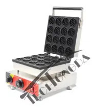 110V Waffle Stick Round Machine 16 Holes Commercial Nonstick Baker Machine