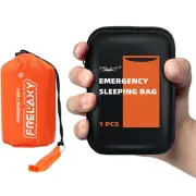 Emergency Sleeping Bag 1-Pack/2-Pack, Extra-Thick Compact Survival Bivy with ...