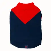 AFL Melbourne Demons Pet Jumper - Medium