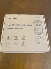 Smart Keyless Entry Door Lock Electronic Keypad Deadbolt + Door Knob