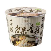 在飛比找PChome24h購物優惠-【小廚師】菩提白果香菇麵 (206g/桶)