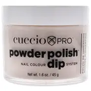 Cuccio Colour Pro Powder Polish Nail Colour Dip System - Left Wanting More For Women 1.6 oz Nail Powder