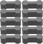 Vaguelly 20pcs Wooden Train Track Connectors for Boys and Girls Toy Train Set Expansi