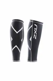 2XU Unisex Compression C Guards - Black/Black * NEW IN BOX *