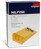 Nilfisk Advance Disposable Paper Bag (qty: 5) (82222900)