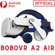 BOBOVR A2 Air VR Headphones - Compatible with Quest2, Magnetic Double Earmuff AU