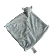 Angel Dear Blue Elephant Lovey Soother Blankie Security Plush Animal Baby NEW