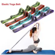 Yoga Elastic Pull Strap Belt Ballet Latin Dance Stretching Band Loop Resistance