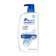 Head and Shoulders Classic Clean Shampoo, Paraben Free - 40 oz.