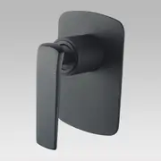 Esperia Matte Black Wall Mixer
