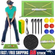 Golf Aid Swing Detection Batting Game Practice Training Golf Training Mat YA