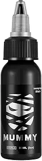 Mummy Tattoo Ink Color Evenly Long Lasting Vibrant and Bright, No Irritation Tattoo Ink(1oz)