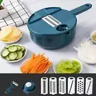 NEW 12in1 Food &Vegetable Slicer Salad Fruit Peeler Cutter Dicer Chopper Kitchen
