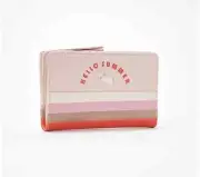 NWOT Radley london hello summer medium zip-top wallet ~ Pale Pink