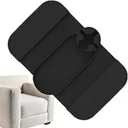 Sofa Armrest Tray | Silicone Sofa Tray Table for Couch Arm | Space-Saving Multifunctional Removable Design for Living Room Tea Room Women Indoor Use