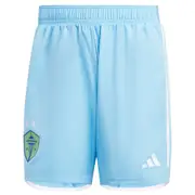 Men's adidas Blue Seattle Sounders FC 2024 Home Authentic Shorts