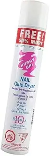 Nail Glue Spray Dryer Drys On Contact Leaving A Glass Like Finish 10 Formula | Size 7.2 fl oz