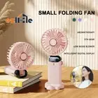 Desk Cooler 5 mode Mini USB Rechargeable Portable Cooling Hand held Fan Folding