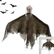 Ghost Skeleton Decor,Halloween Door Ghost Decor | Spooky Halloween Tree Ghosts, Scary Halloween Decorations Ghost for Haunted House