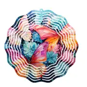 Butterfly Wind Spinners 3D Kinetic Wind Spinner Hanging Garden Decor Yard Art