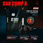 Stark NS 80W 9000LM Perfect Beam Fanless LED Kit White 6K Fog Light Bulbs - H1 (for: BMW)