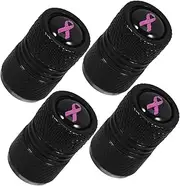 iplusmile 4pcs Durable Tire Valve Caps Easy Install Air Nozzle Covers for Cars Decorative Tire Stem Caps Compatible with Vehicle Types