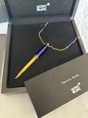 Montblanc Meisterstuck Solitaire Lapis Mozart 116 BP with Chain-New