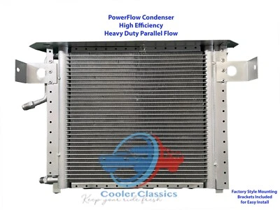 1964-1968 Jaguar XKE S2 Air XK-E E-Type 2+2 PowerFlow AC condenser AC50002PF (for: Jaguar)