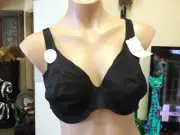 BERLEI LUMINOUS black Bra Underwire Soft Cup BNWT size 16D